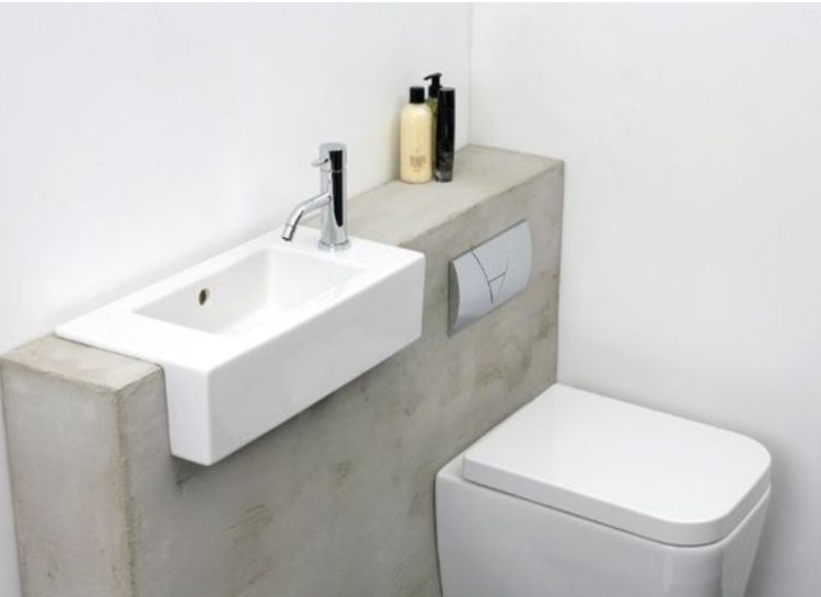 All-in-One Toilet and Basin Units