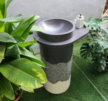 Outdoor Concrete Free Standing Wash Basin